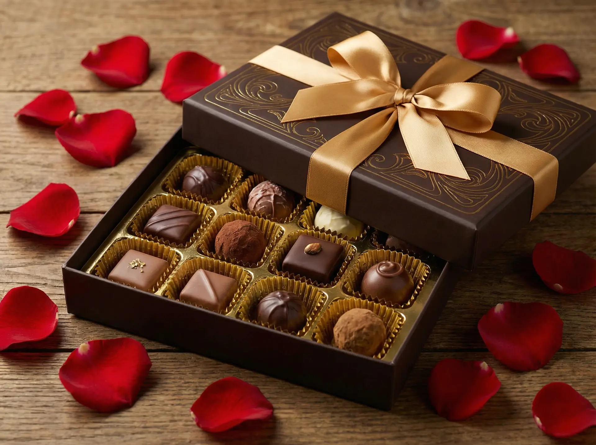 闺蜜下午茶礼盒 - 糖心 ，精美巧克力分享装